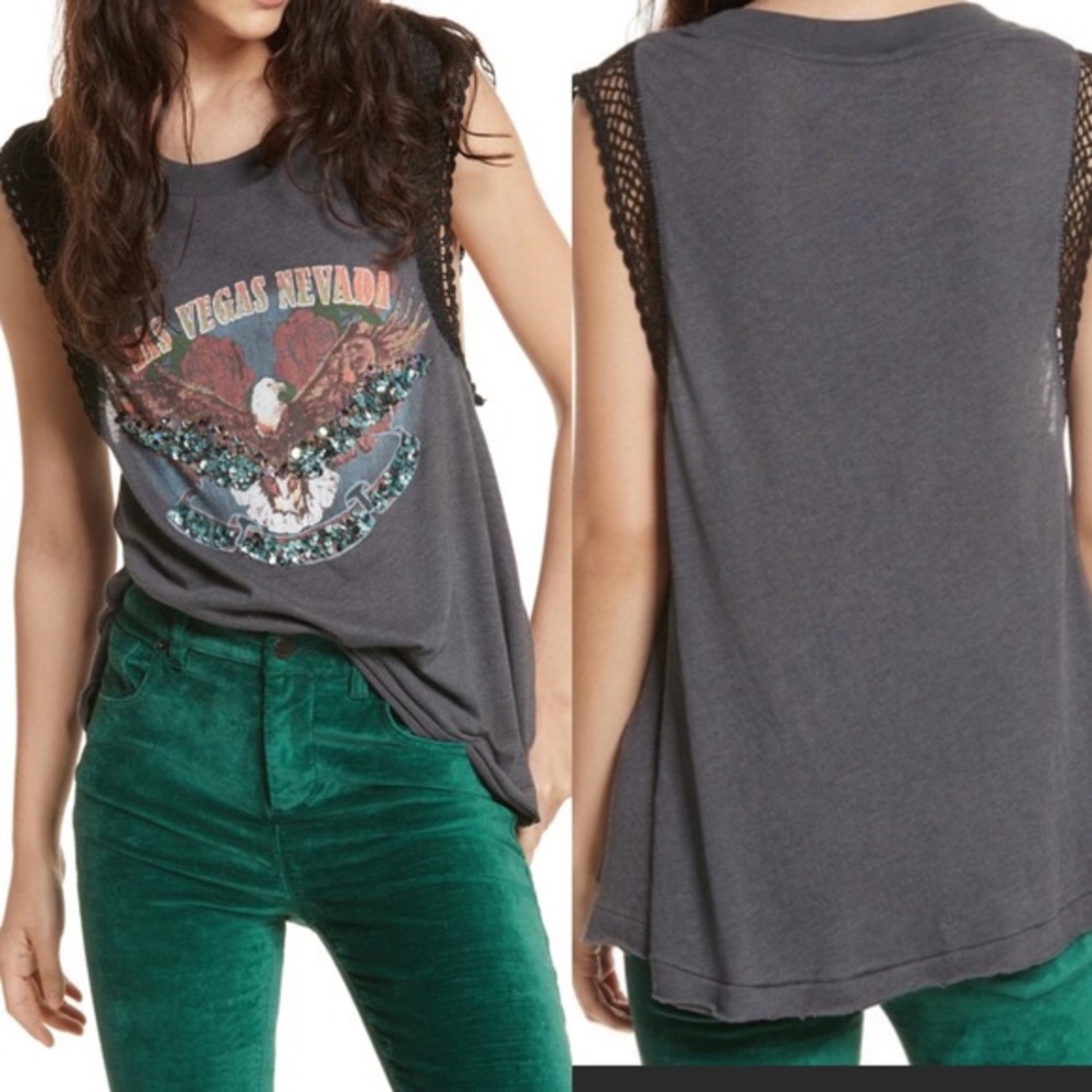 Free People Las Vegas Tank Size large